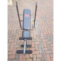 Pro fitness multi-use workout bench.