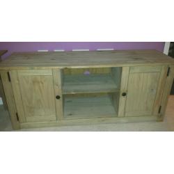 Corona Mexican Pine Tv Cabinet