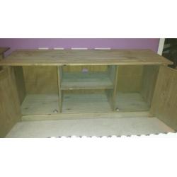 Corona Mexican Pine Tv Cabinet