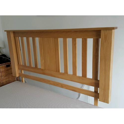 Solid oak king size headboard