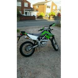 Kawasaki klx 125 3months old