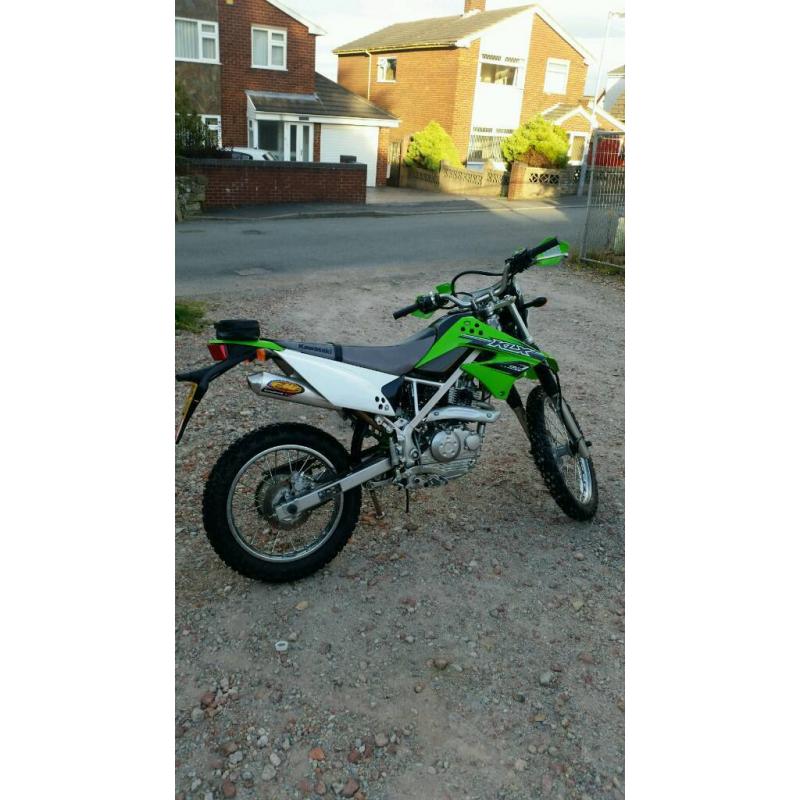 Kawasaki klx 125 3months old