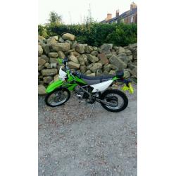 Kawasaki klx 125 3months old