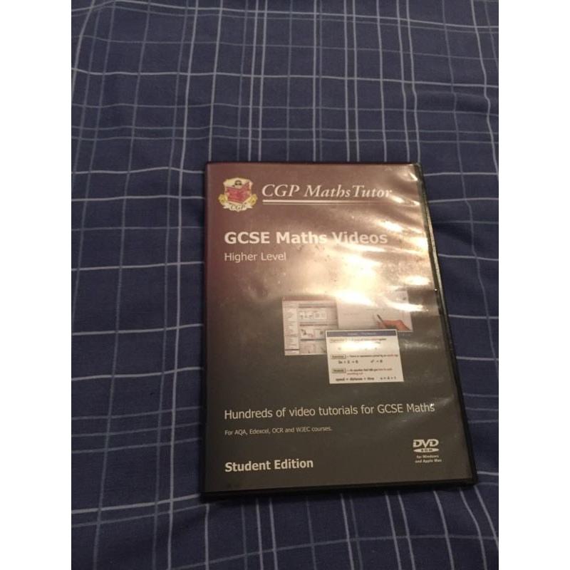 Maths revision books & DVD