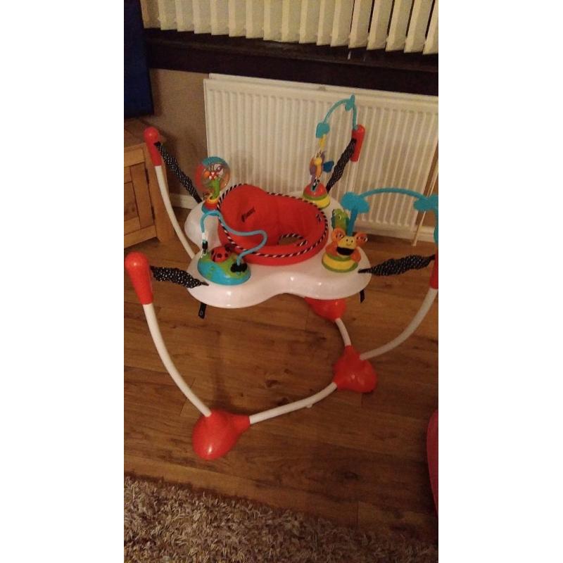 Sassy activity jumperoo