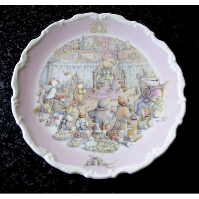 Wind In The Willows Character Plates By Royal Doulton