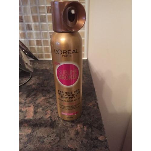 Loreal Sublime bronze spray