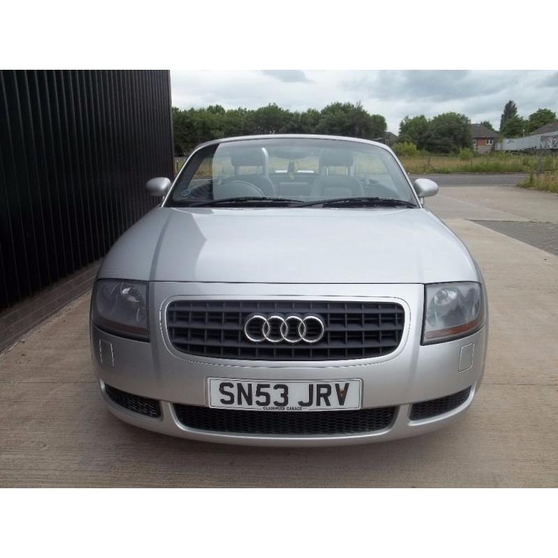 2003 (53) Audi TT 1.8 T 225 Roadster Quattro 2dr Low Mileage May Px