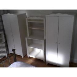 wardrobes and matching cabinets