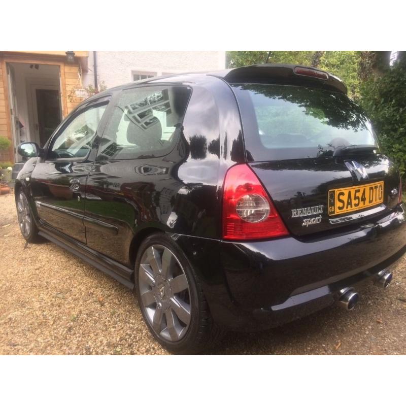 2004 Renault Clio 182 - Black - FSH (Incl recent cambelt/dephaser/waterpump)
