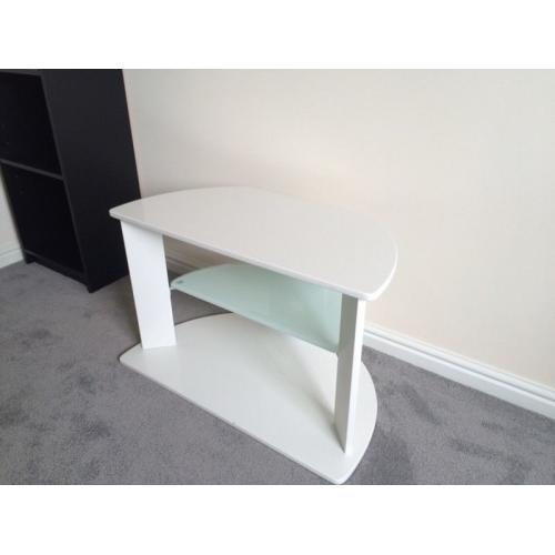 White Gloss TV Stand