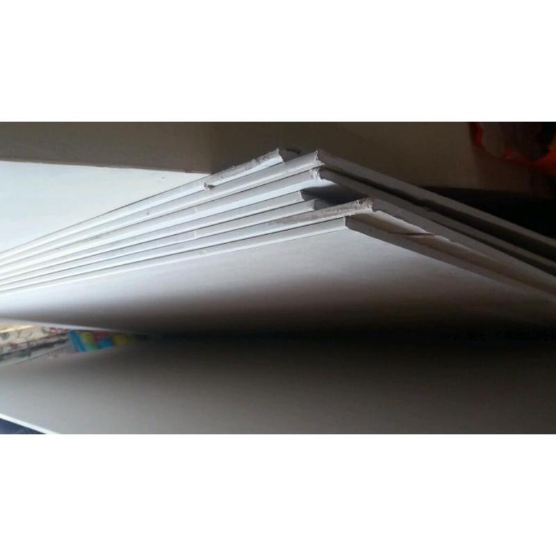 8 ceiling plasterboards