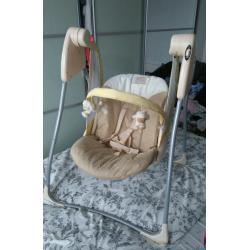 GRACO HEDGEROW BABY SWING SEAT