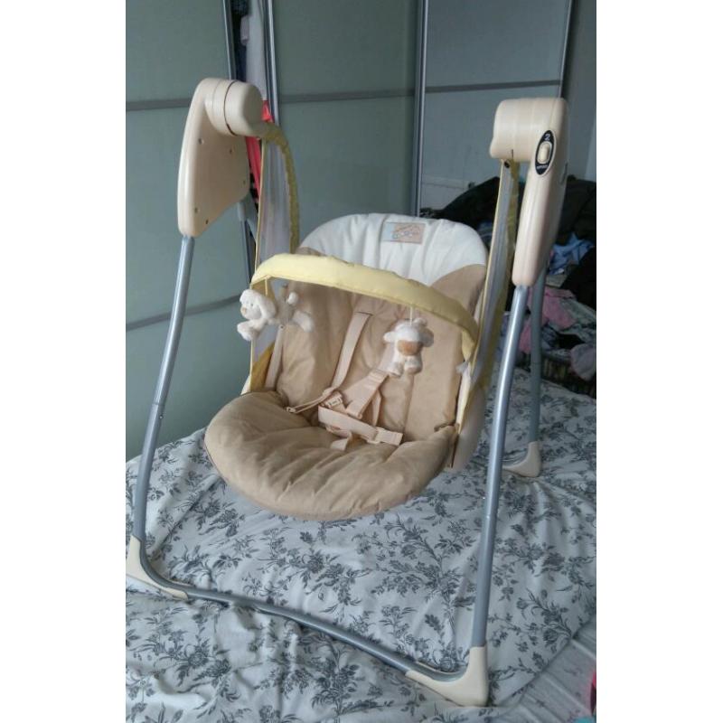 GRACO HEDGEROW BABY SWING SEAT