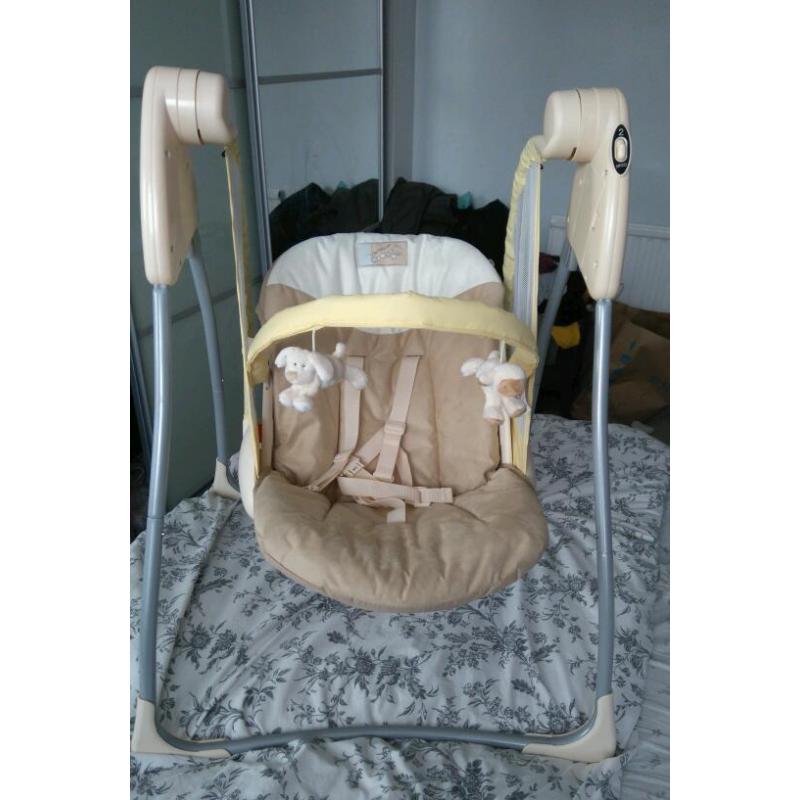 GRACO HEDGEROW BABY SWING SEAT