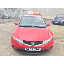 2007 Honda Civic 1.8 i VTEC SE 5dr / 3 Month Warranty / HPI CLEAR