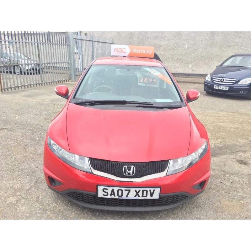 2007 Honda Civic 1.8 i VTEC SE 5dr / 3 Month Warranty / HPI CLEAR