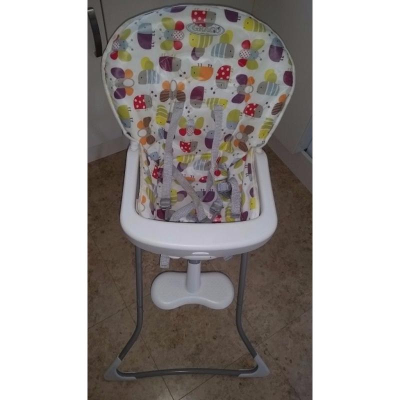 GRACO foldable high chair