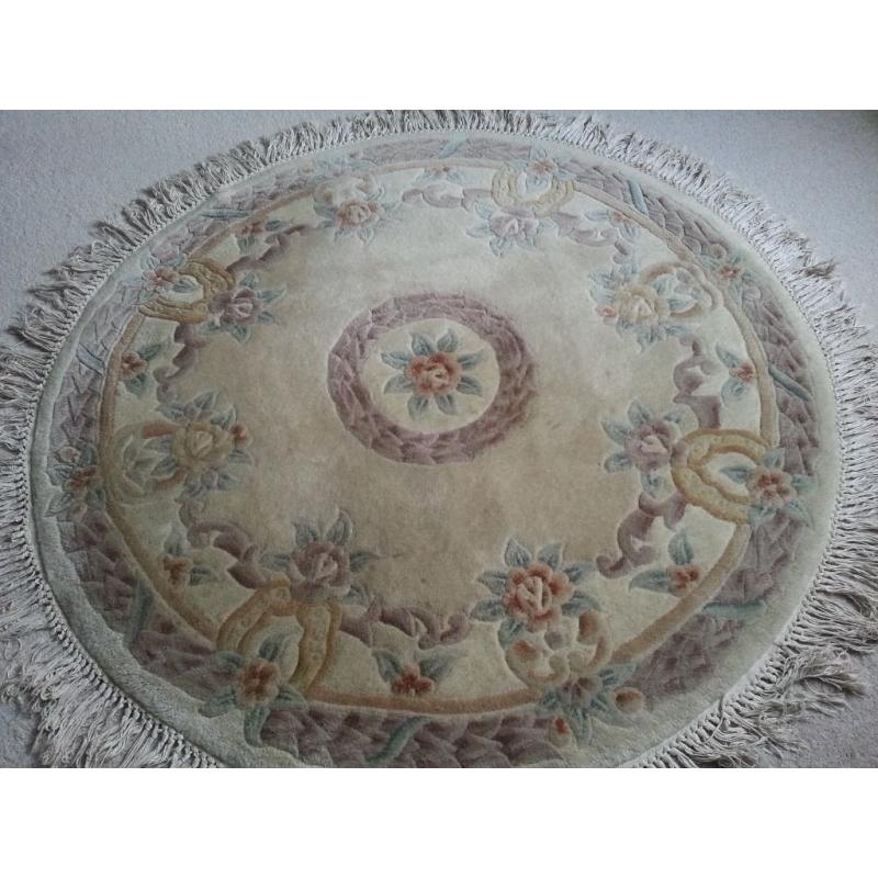 CIRCULAR CHINESE RUG