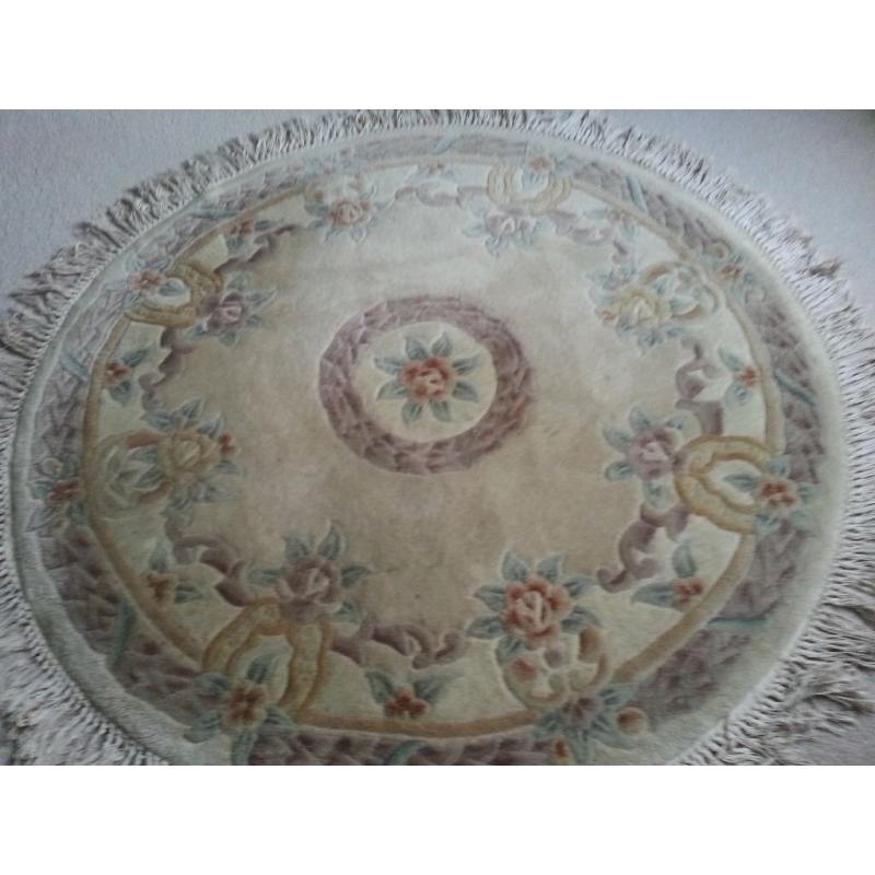CIRCULAR CHINESE RUG