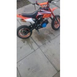 50/49 cc mini moto dirt motorbike for kids