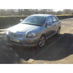 TOYOTA AVENSIS 2.2 D-4D T3-S 5door HATCHBACK. 2008 (57 Plate). MOT till end August 2017.