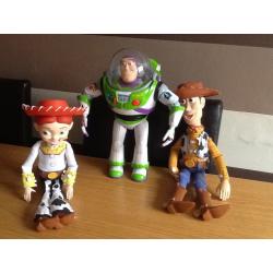 Toy story talking buzz light year , woody & Jessie