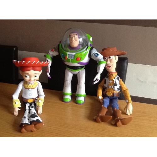 Toy story talking buzz light year , woody & Jessie