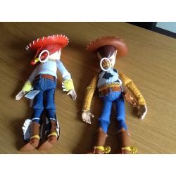 Toy story talking buzz light year , woody & Jessie