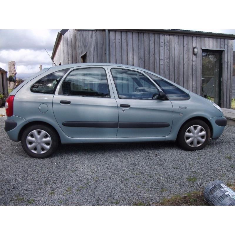 CITROEN XSARA PICASSO MOT MAY 2017 EXTRA PAIR OF FRONT WINTER TYRES INCLUDED