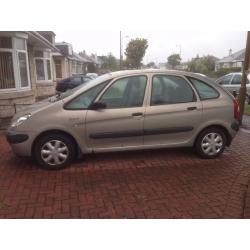Citroen Picasso Exara great cheap car