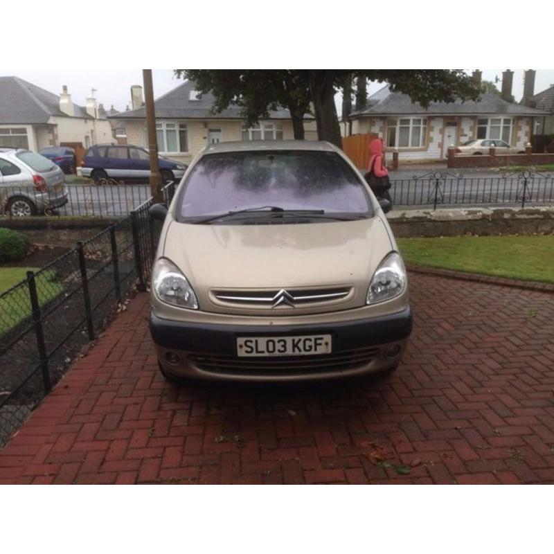 Citroen Picasso Exara great cheap car