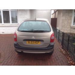 Citroen Picasso Exara great cheap car
