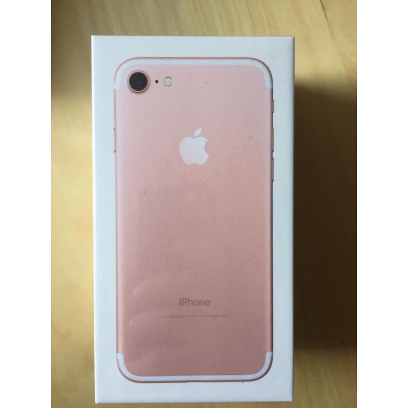 iPhone 7 32GB UNLOCKED, Rose Gold