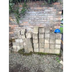 Square stones/ cobbles