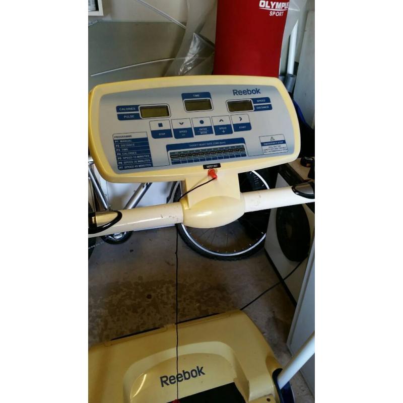 Reebok motorised treadmill