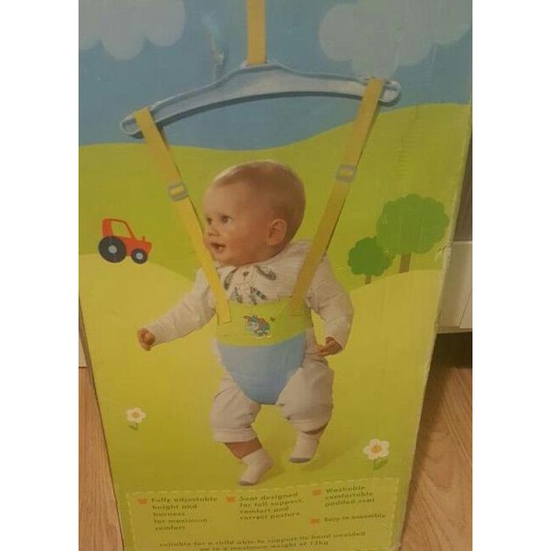 Baby door bouncer