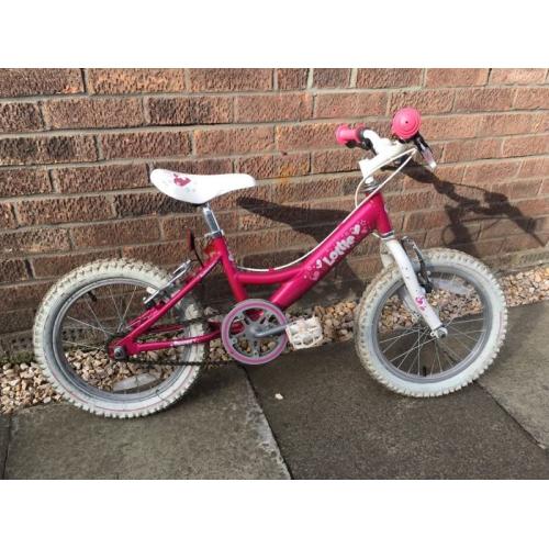 Girls 14" bike