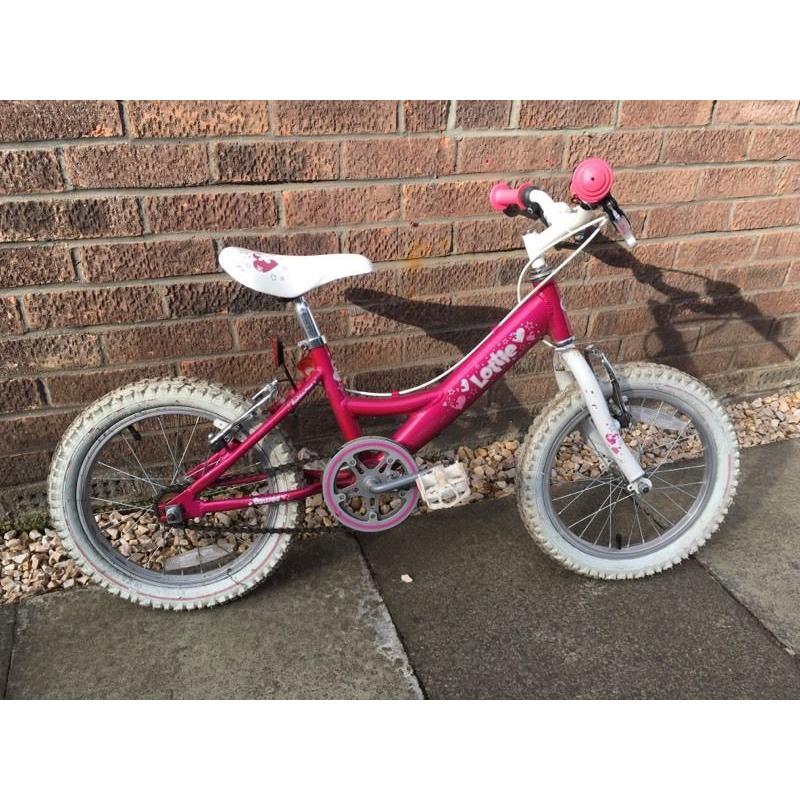 Girls 14" bike