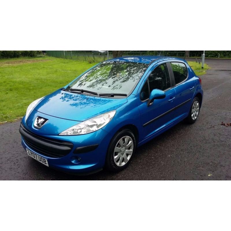 Peugeot 207 1.400cc, 07 Plate, *Two owners from new* 56000 genuine low miles
