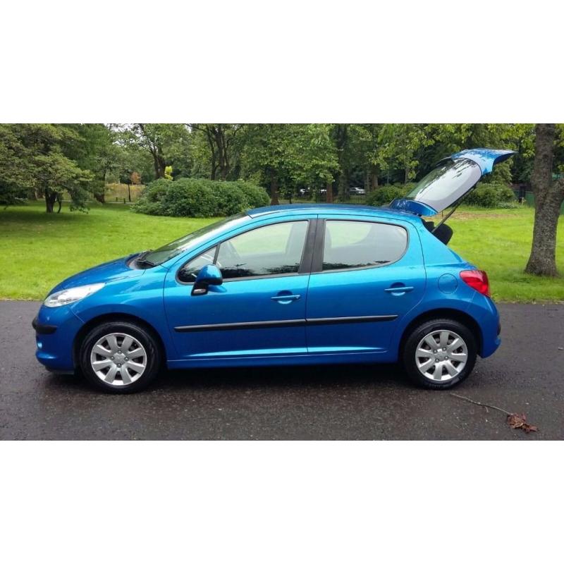 Peugeot 207 1.400cc, 07 Plate, *Two owners from new* 56000 genuine low miles