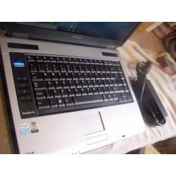 Toshiba Sat Pro A100 Laptop: 250GB : Dual Core 1.86Ghz : 1GB RAM : Win 10 : Activated Office 2007