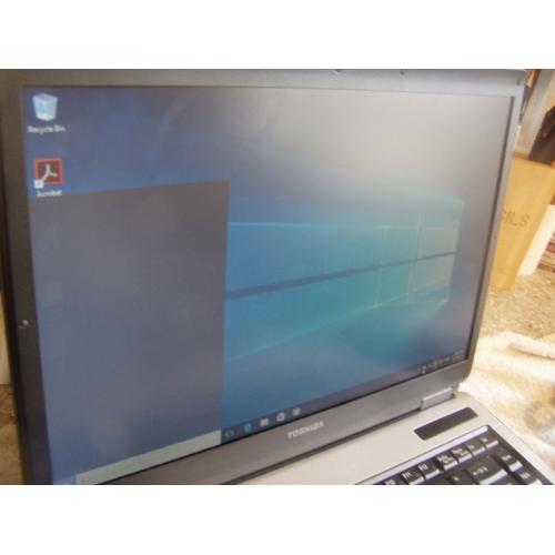 Toshiba Sat Pro A100 Laptop: 250GB : Dual Core 1.86Ghz : 1GB RAM : Win 10 : Activated Office 2007