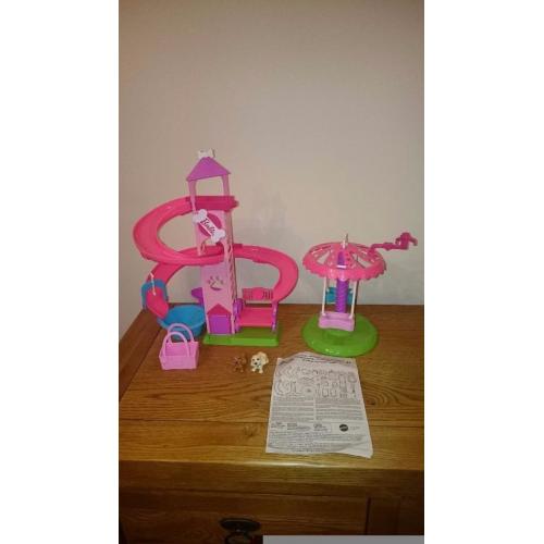 Barbie Puppy Slide and Spin Playset