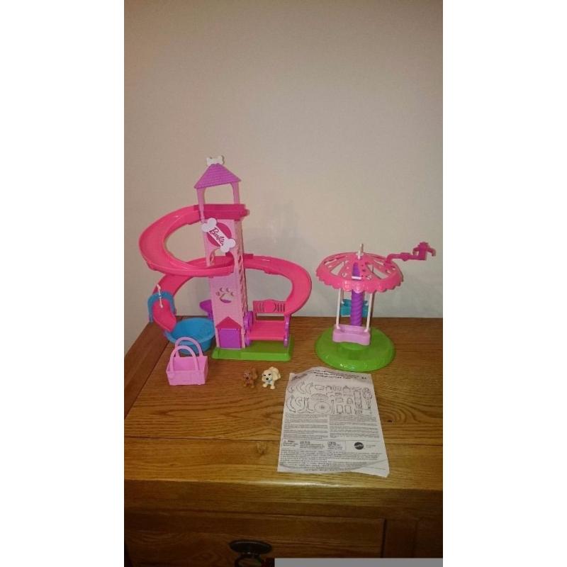 Barbie Puppy Slide and Spin Playset
