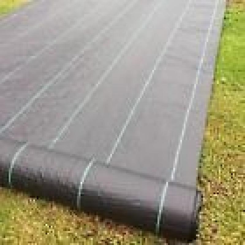 BRAND NEW YUZET 2M X 50M HEAVY DUTY 100g WEED CONTROL GROUND COVER FABRIC/ MEMBRANE