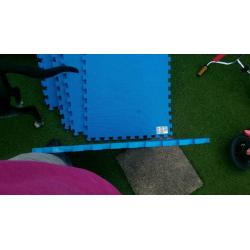 Outdoor play mats. Interlocking.
