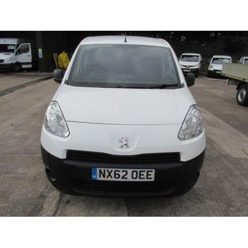 Peugeot Partner L1 850 S 1.6 Hdi 92PS Van DIESEL MANUAL WHITE (2012)