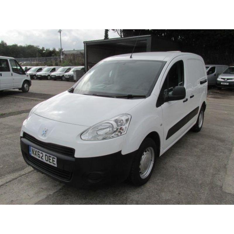 Peugeot Partner L1 850 S 1.6 Hdi 92PS Van DIESEL MANUAL WHITE (2012)