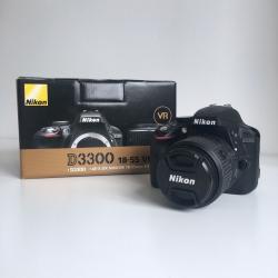 Nikon D3300 Digital SLR with 18-55mm VR II Lens Kit & Wifi Adapter - In Warranty